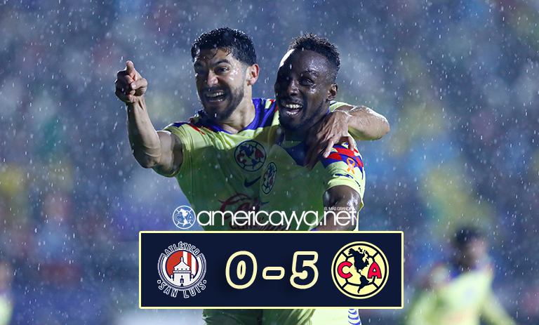 San Luis 0-5 América – América sella su pase a la final del Apertura 2023