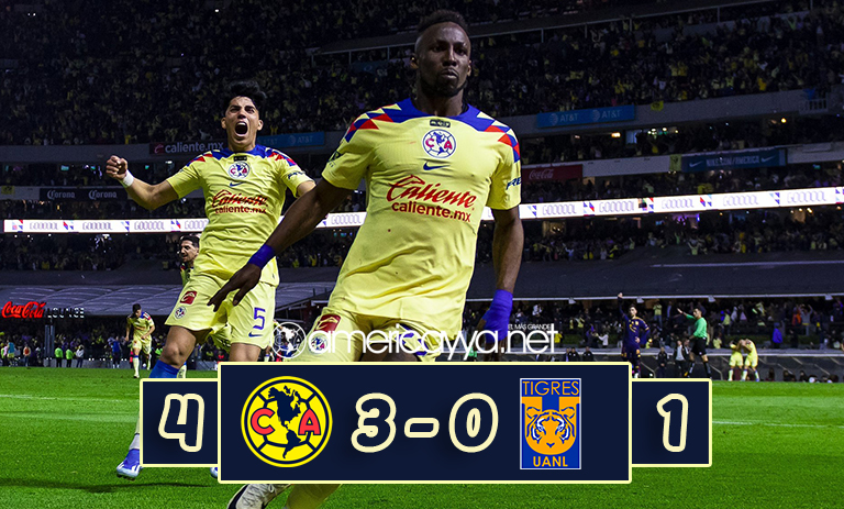 América 3-0 Tigres (4-1) – AMÉRICA CAMPEÓN DEL APERTURA 2023