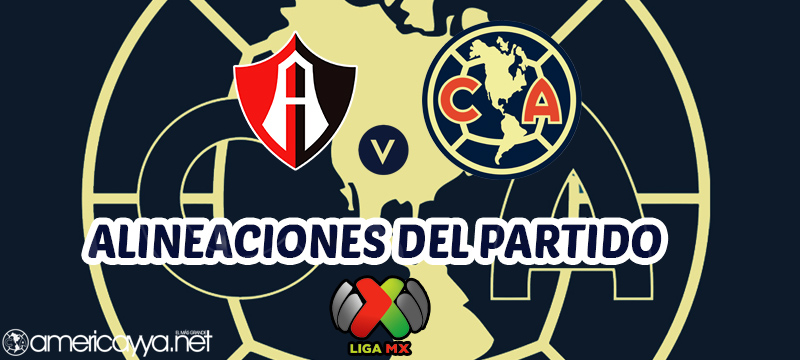Alineaciones del Atlas vs Club América