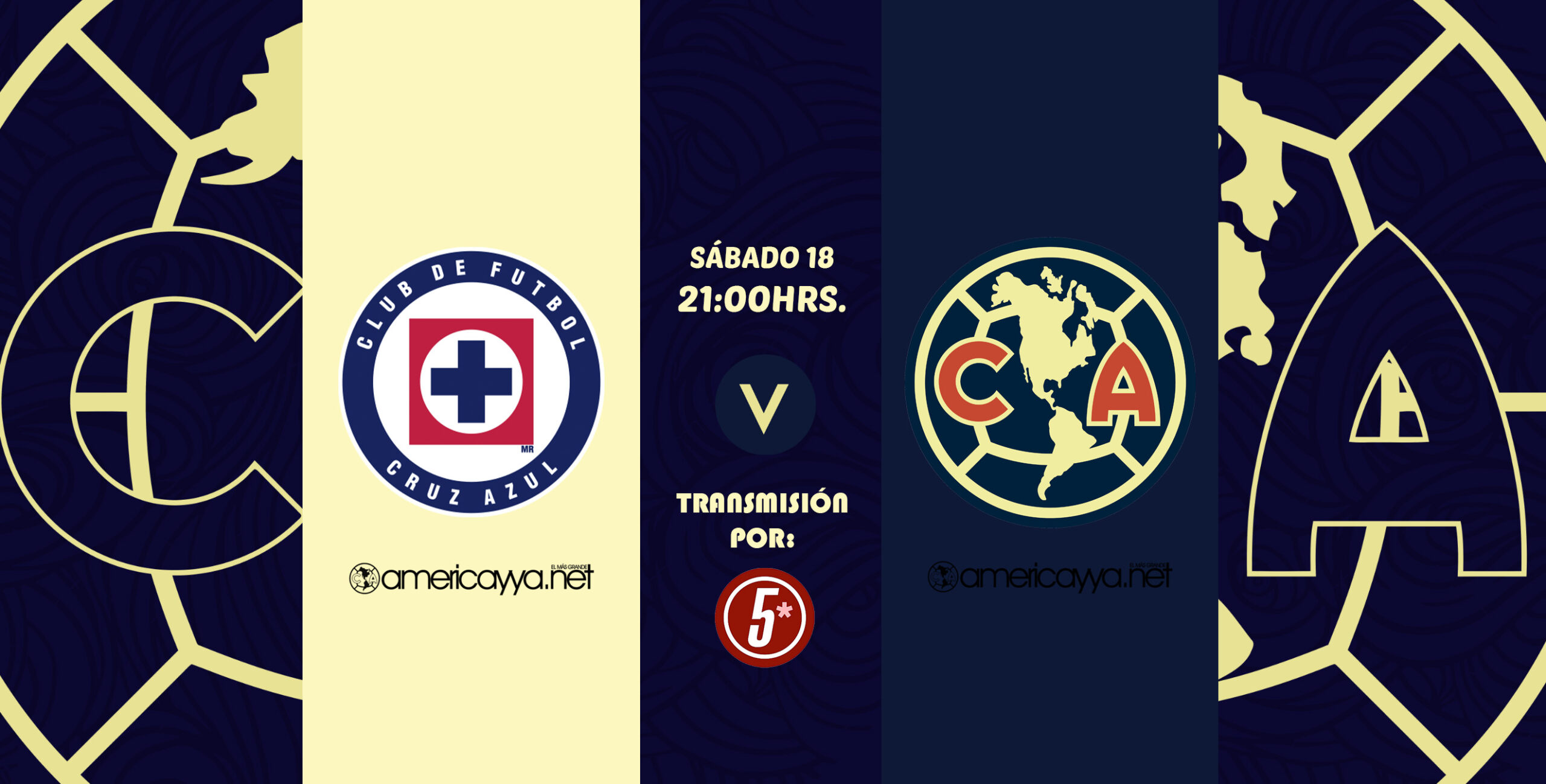 Previo: Cruz Azul vs América – Se juega el tercer clásico de la temporada