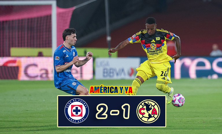 Cruz Azul 2-1 América – Las águilas muestran su peor cara