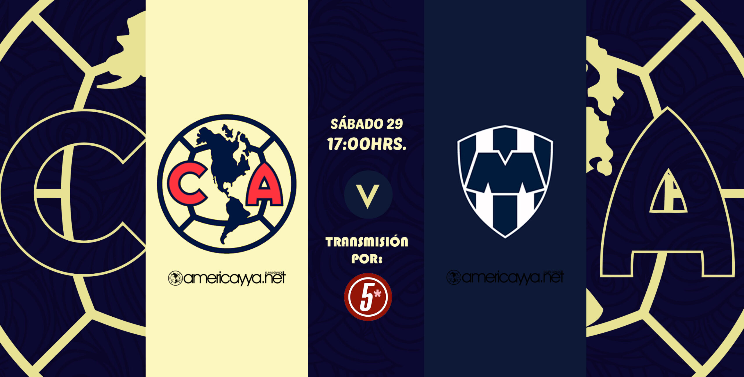 Previo: Club América vs Monterrey – Por la remontada en casa