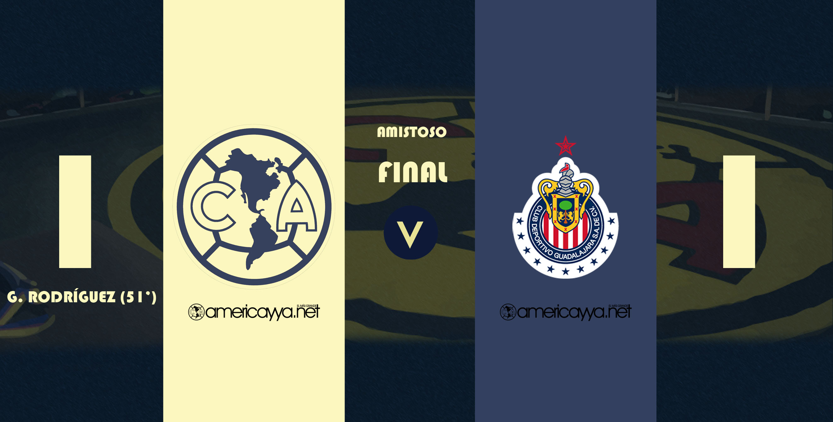 América 1-1 Chivas – Se despide Moisés Muñoz del futbol
