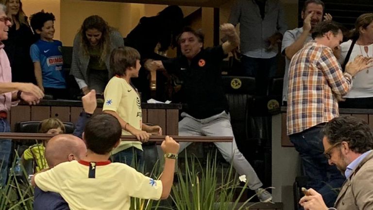 Así vivió Azcarraga el empate ante Chivas