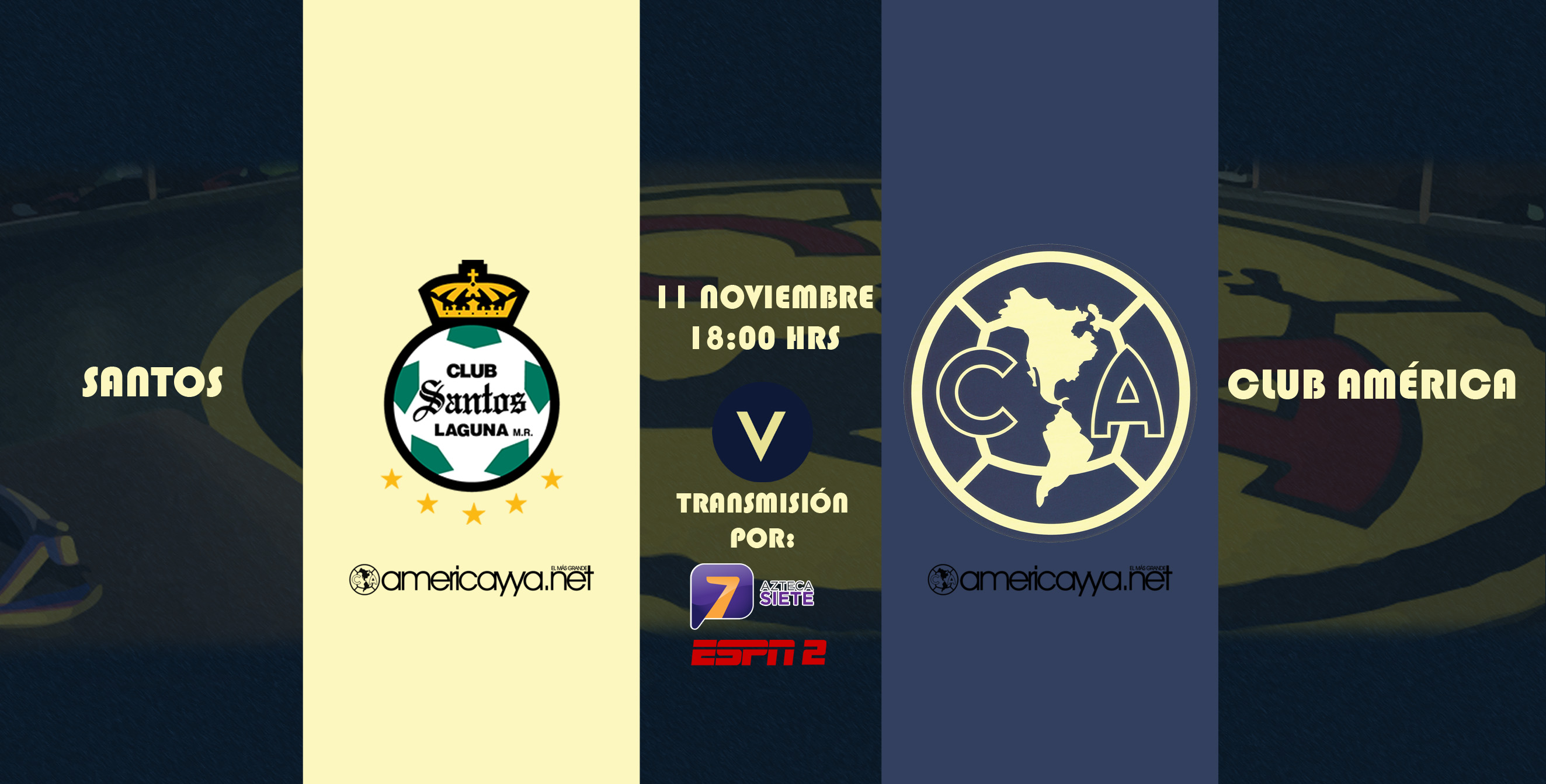 Previo: Santos vs América – J16 AP18