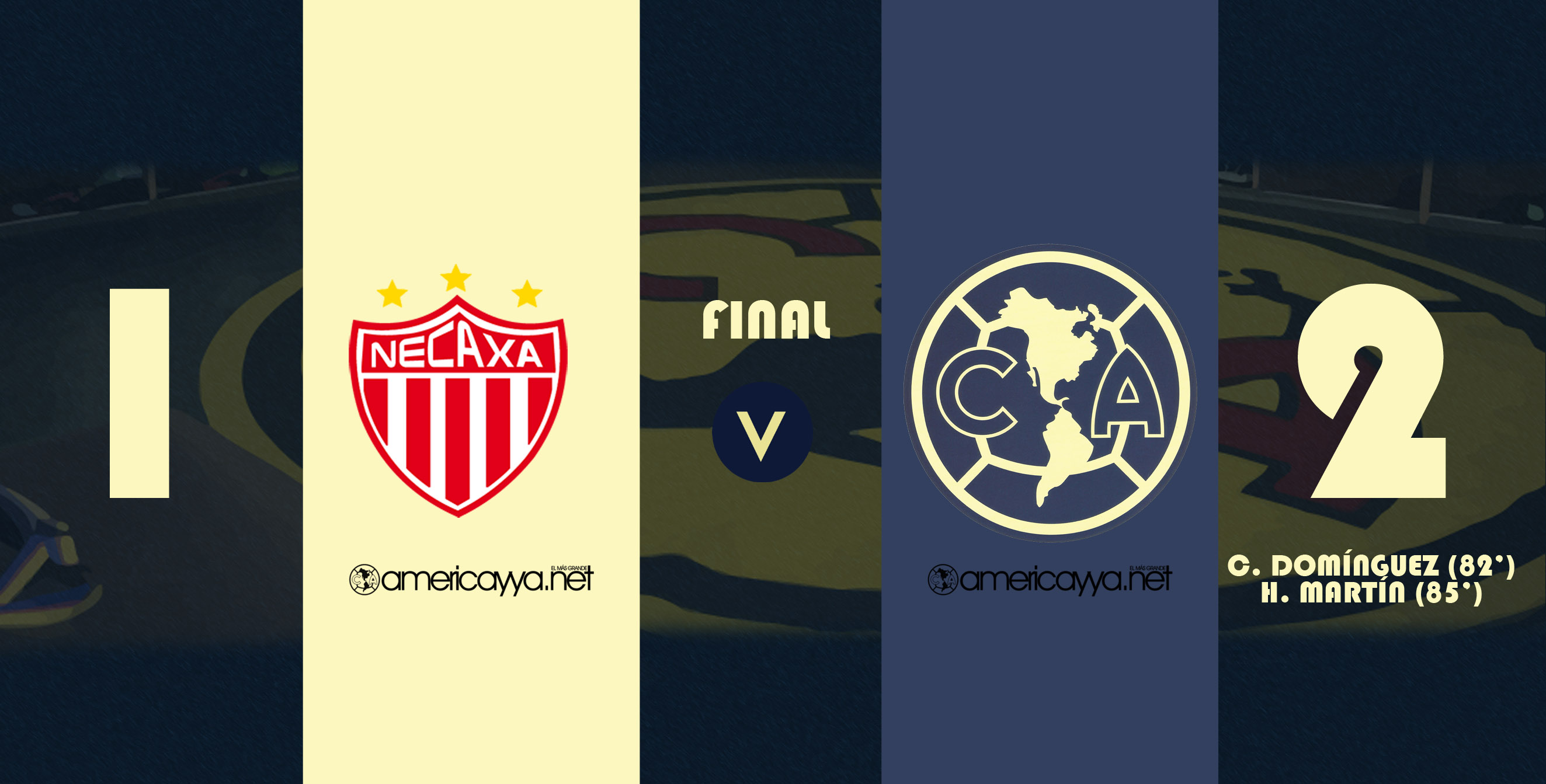 Necaxa 1-2 América – Voltereta de las Águilas