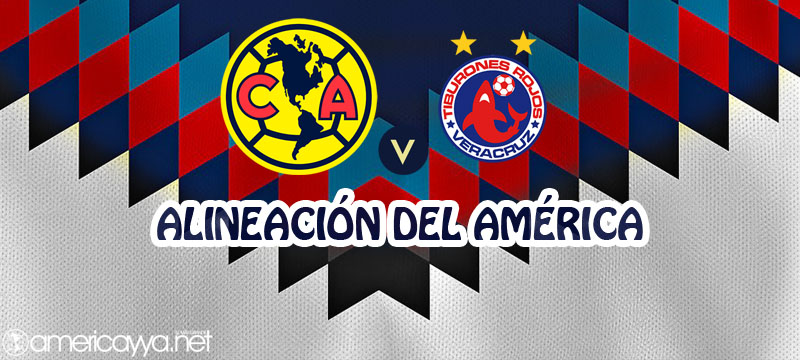 El 11 del América para enfrentar mañana a Veracruz