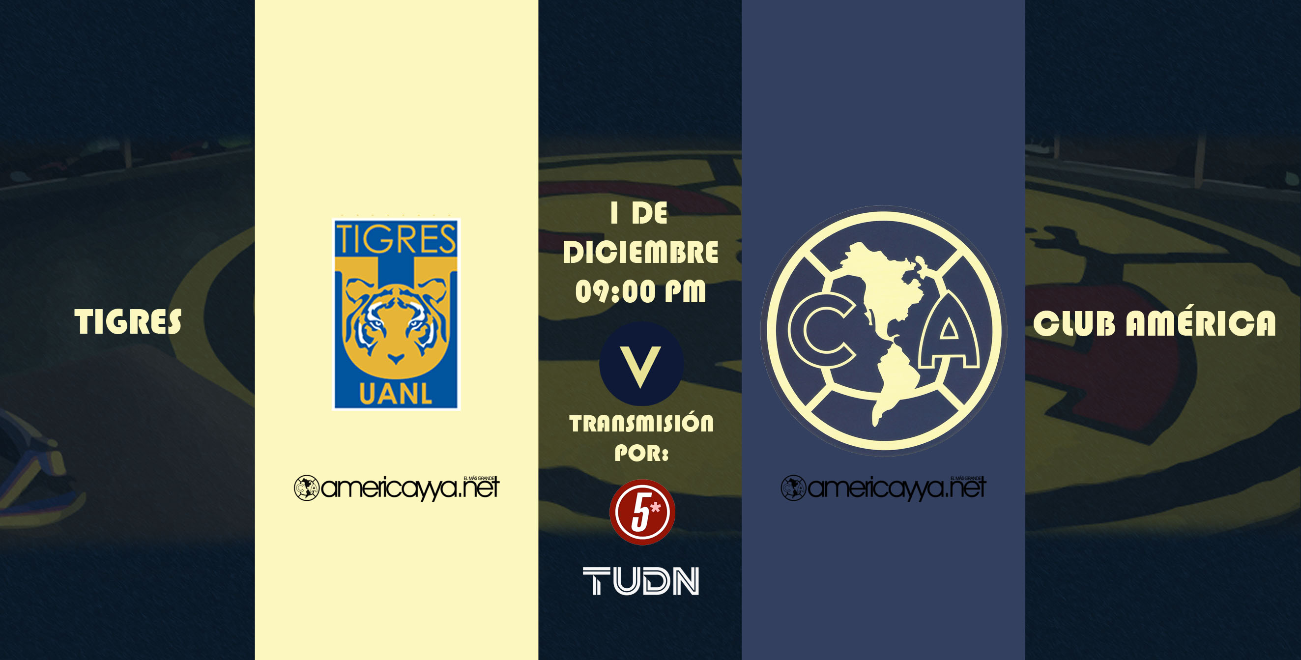 Previo: América visita a Tigres. ¿Habrá remontada?