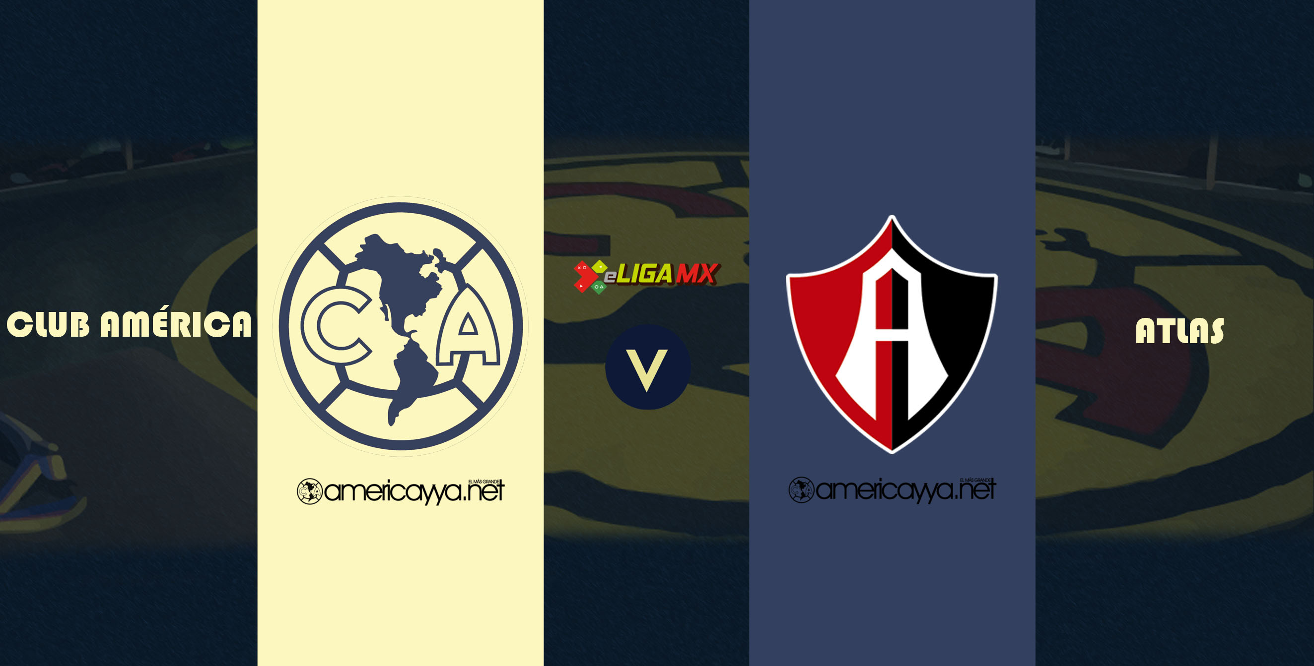 Previo: América enfrenta al Atlas en la eLiga MX
