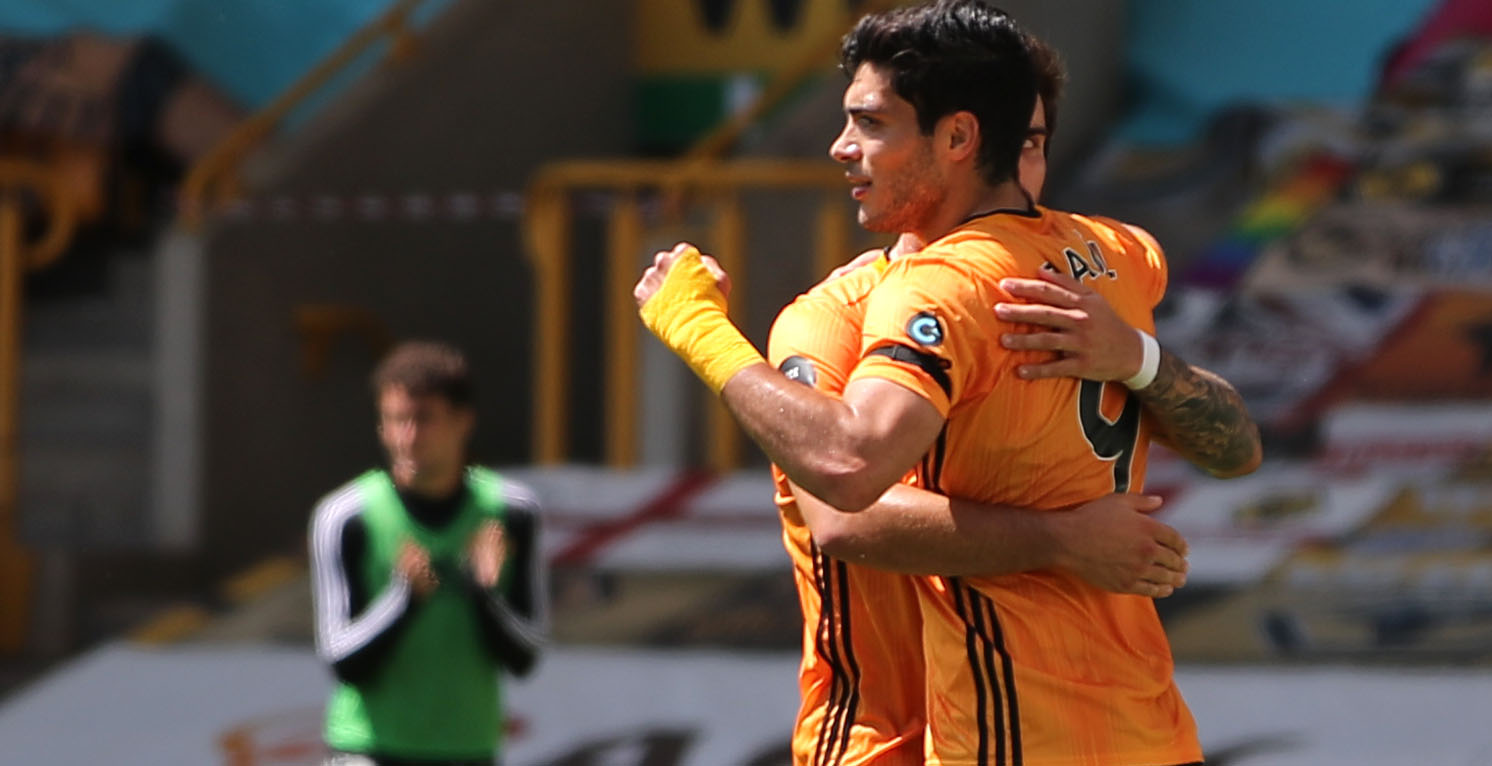 Raúl Jiménez anotó en triunfo del Wolves ante Everton