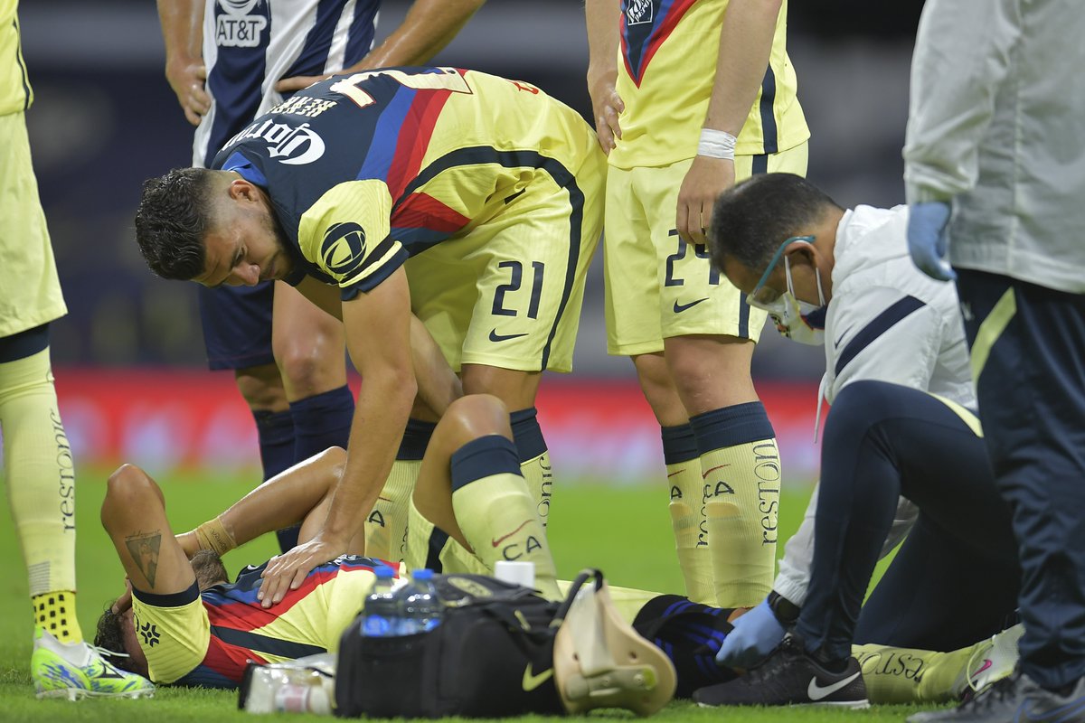 Bruno Valdéz sufrió una ruptura de ligamentos cruzados