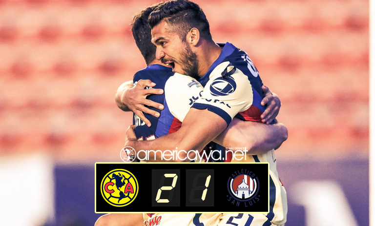 San Luis 1-2 América – Las Águilas vuelven a la senda de la victoria