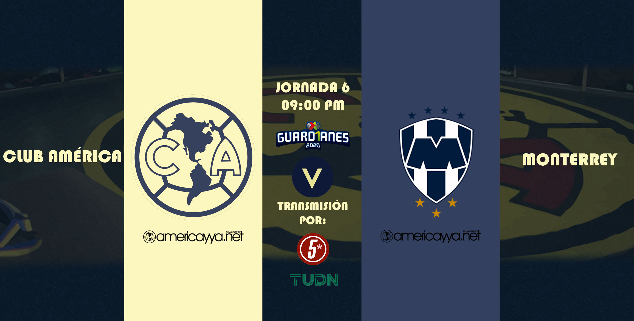 Previo: América recibe a Monterrey – J6 Guardianes 2020