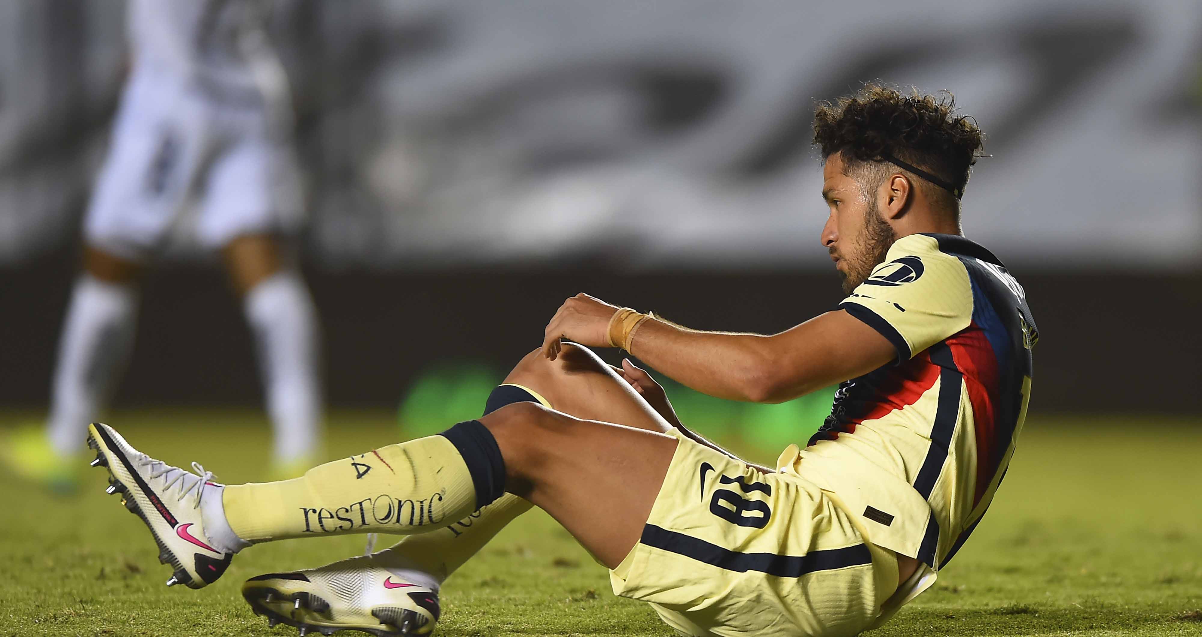 América informó el tiempo que Bruno Valdéz estará de baja