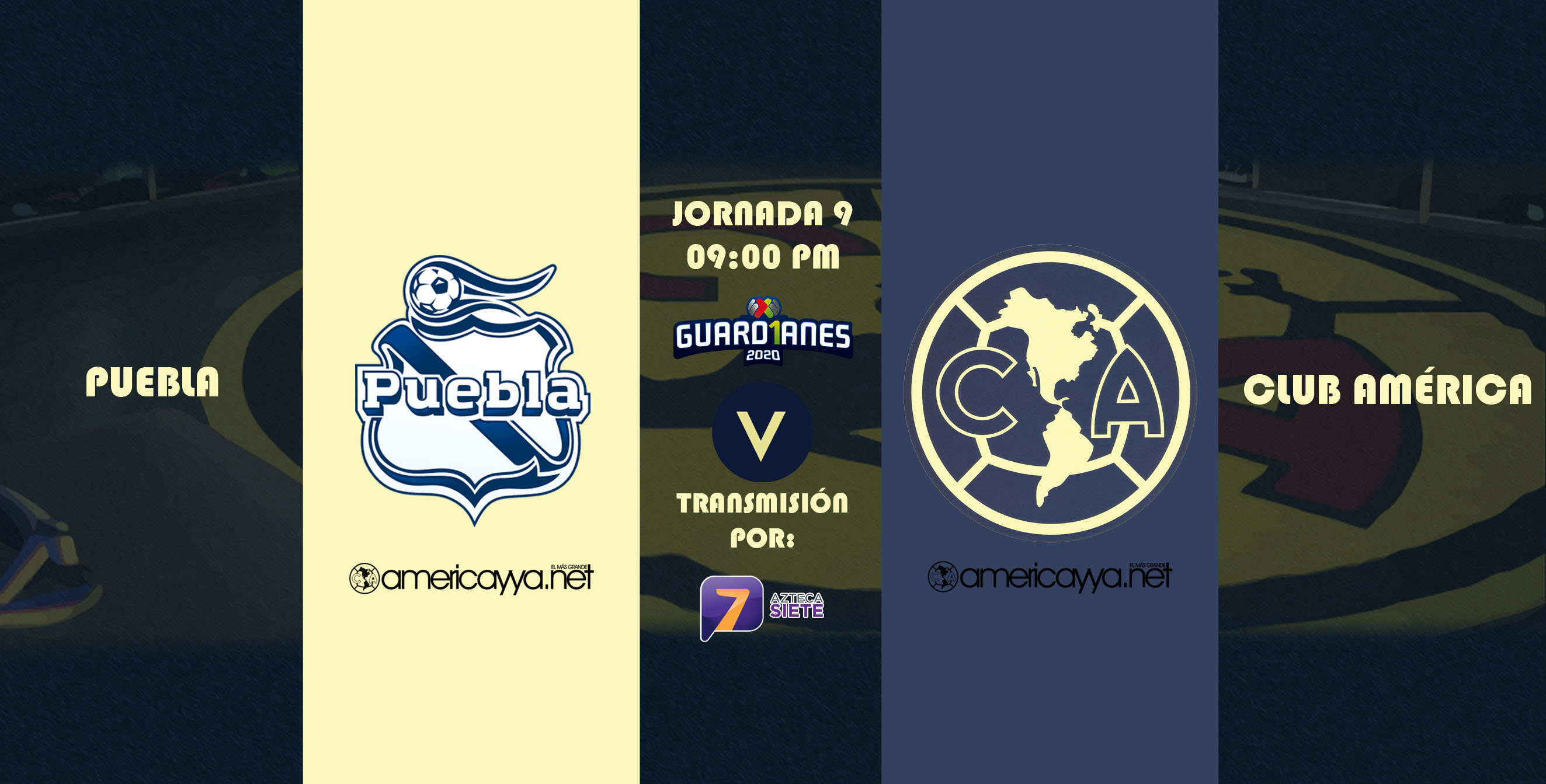 Previo: América visita a Puebla en la jornada 9 del Guardianes 2020