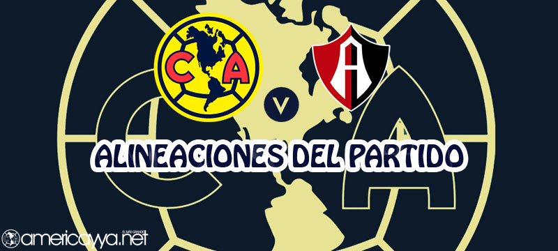 Alineaciones del América ante Atlas – Guard1anes 2020