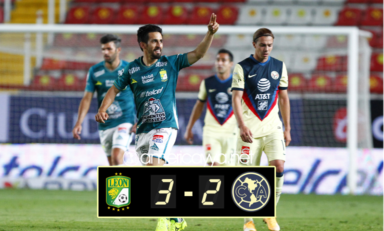 León 3-2 América – Las Águilas caen ante el líder