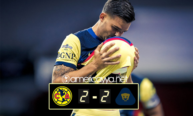 América 2-2 Pumas – Se dejaron ir dos puntos