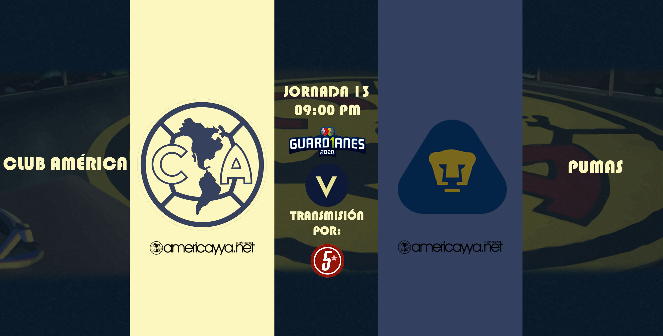 Previo: América enfrenta a Pumas en el Estadio Azteca