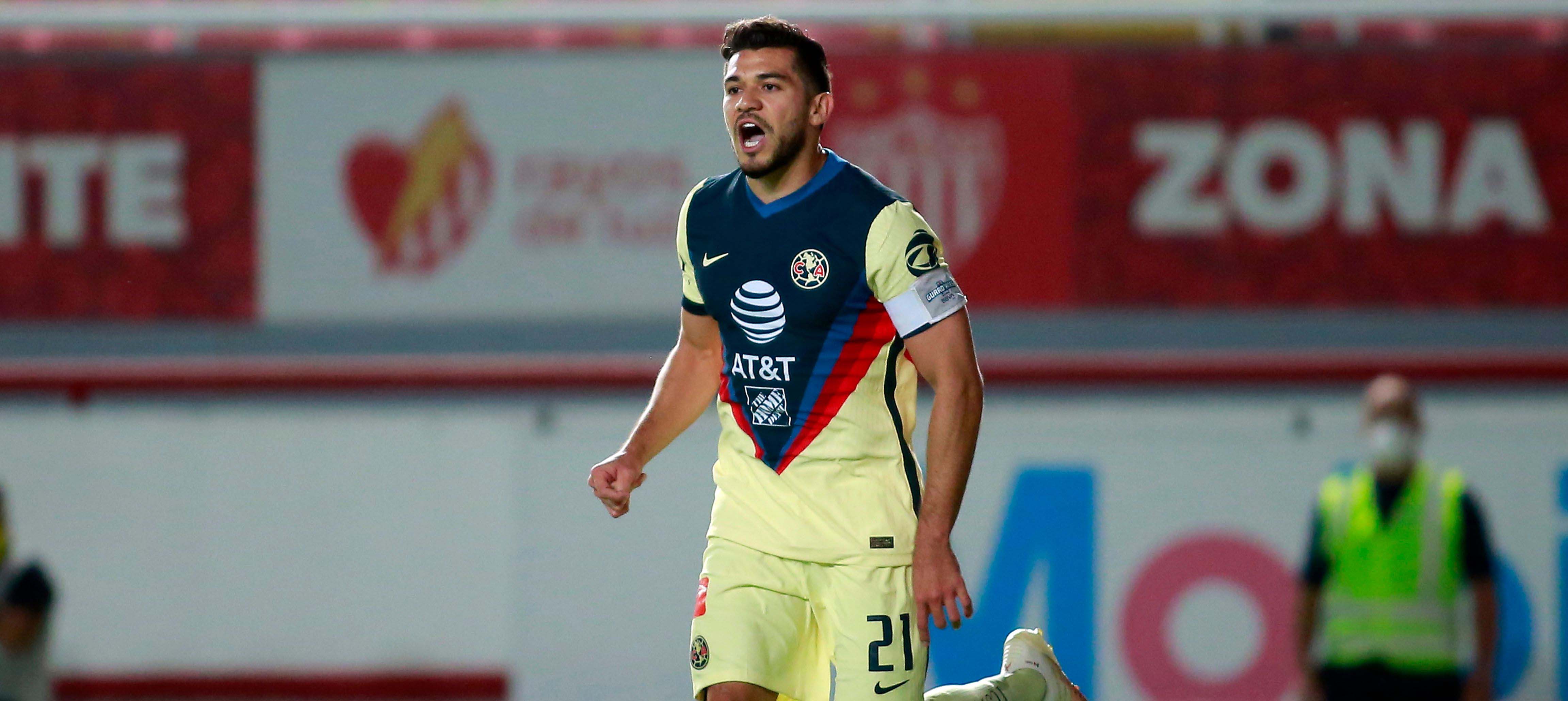 Henry Martín el mejor jugador del América en el Guard1anes 2020