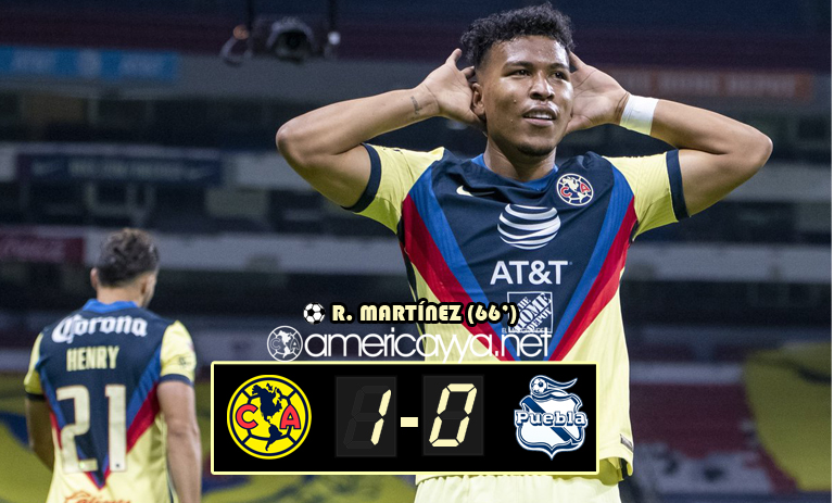 América 1-0 Puebla – Victoria de las Águilas