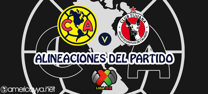 Alineaciones del América ante Xolos – Guard1anes 2021