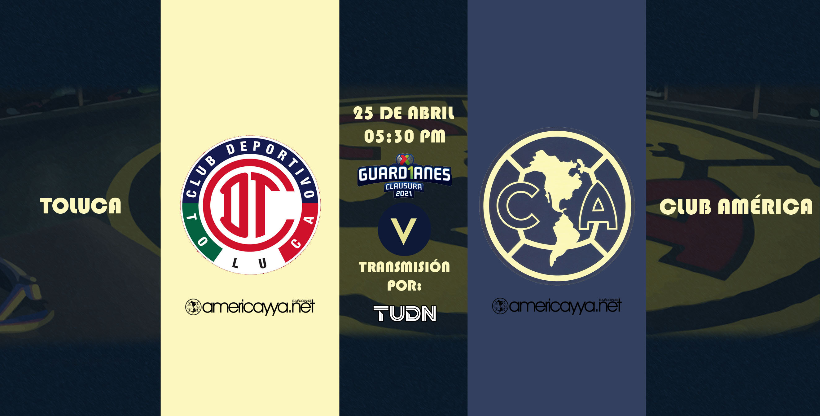 Previo: Toluca vs América – Jornada 16 – Guard1anes 2021