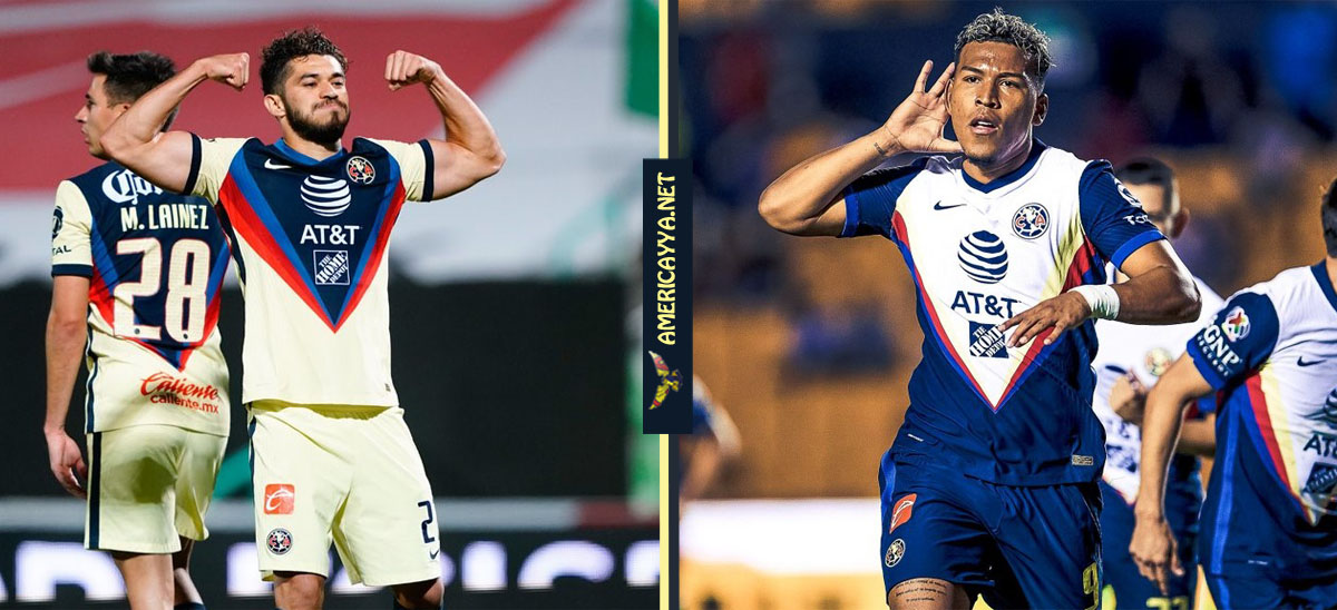 Los goleadores del América en el Guard1anes y Concachampions 2021
