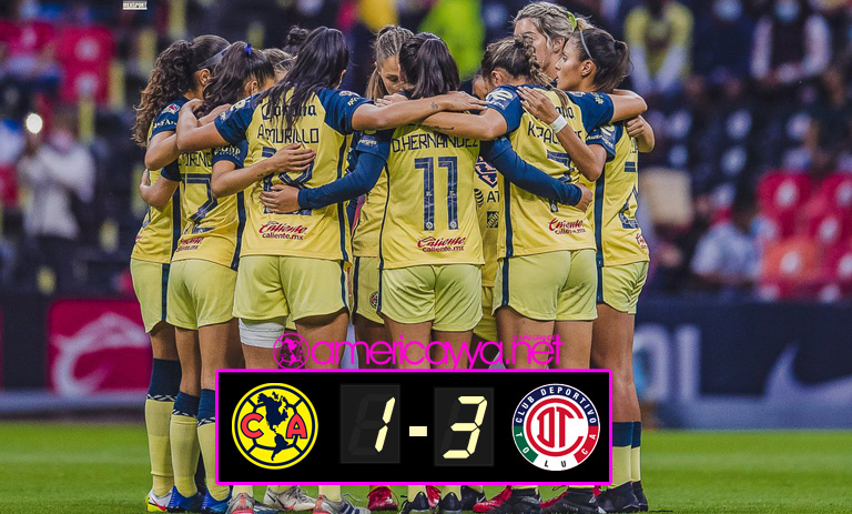 Femenil: América 1-3 Toluca – Diabólica noche en el Azteca.