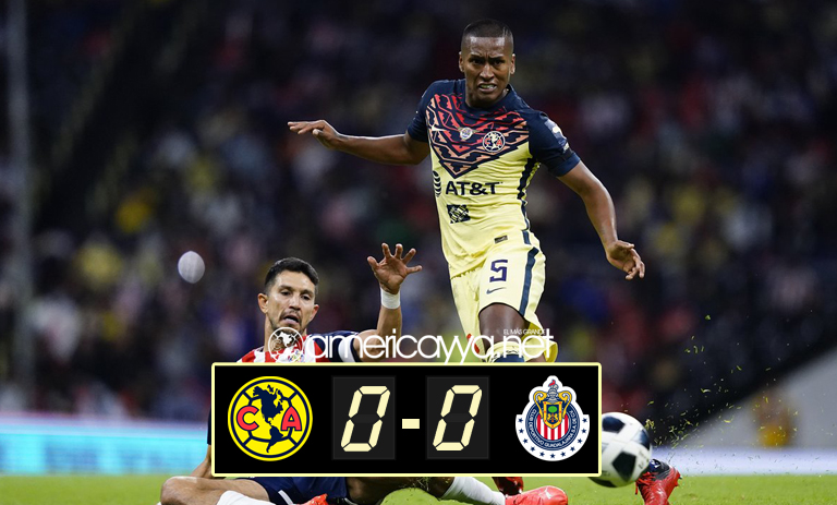 América 0-0 Chivas – Decepcionante empate en el Clásico