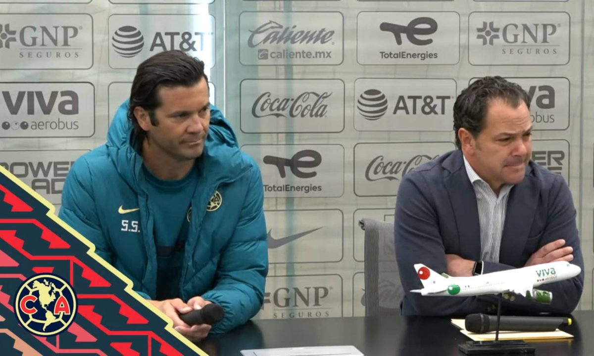 Santiago Baños y Santiago Solari hablaron en conferencia de prensa