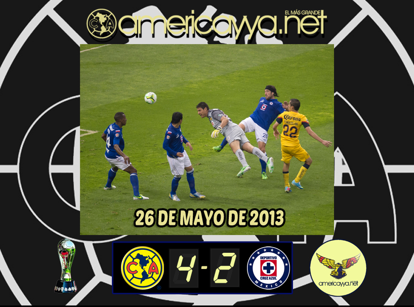Un día como hoy: América campeón de Liga ante Cruz Azul – 26/05/13