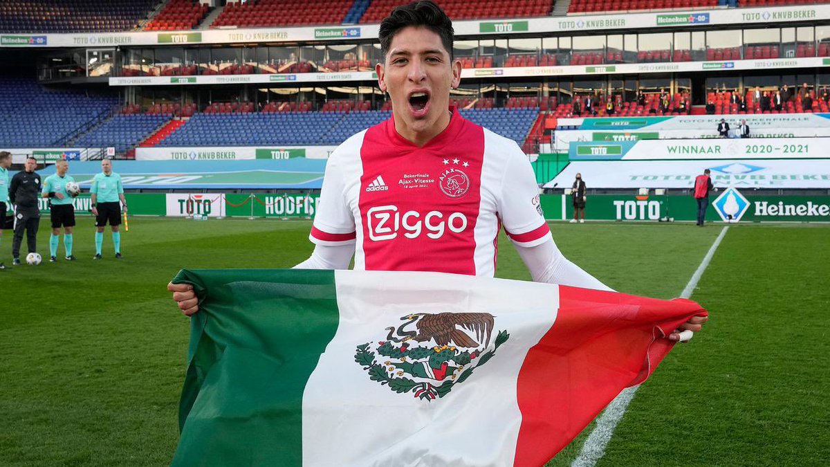 Edson Álvarez se consagró bicampeón con el Ajax