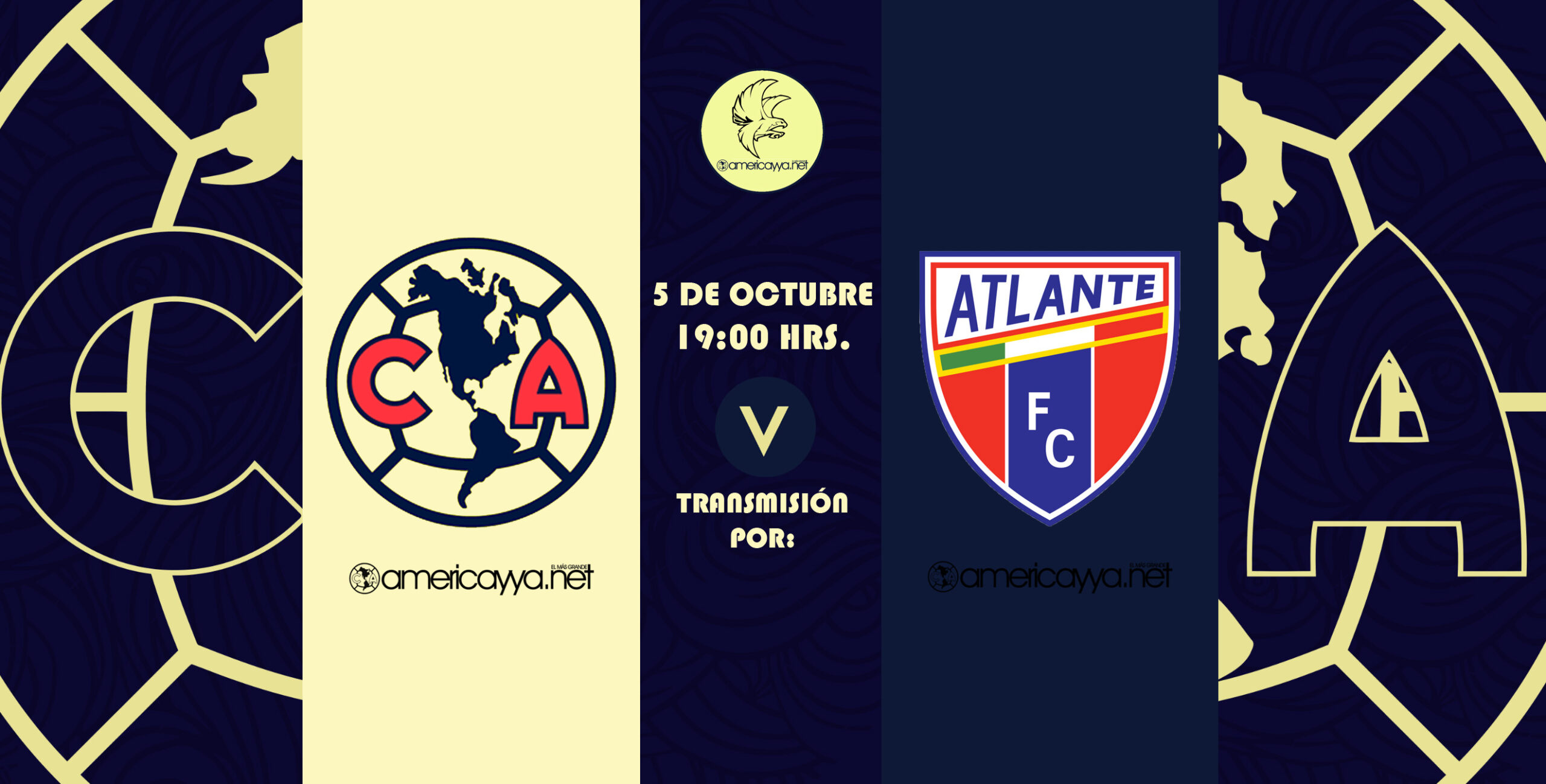¡Hoy juega el Club América ante Atlante!