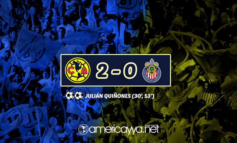 América 2-0 Chivas – Con 11 bajas, las Águilas se llevaron el clásico… Otra vez