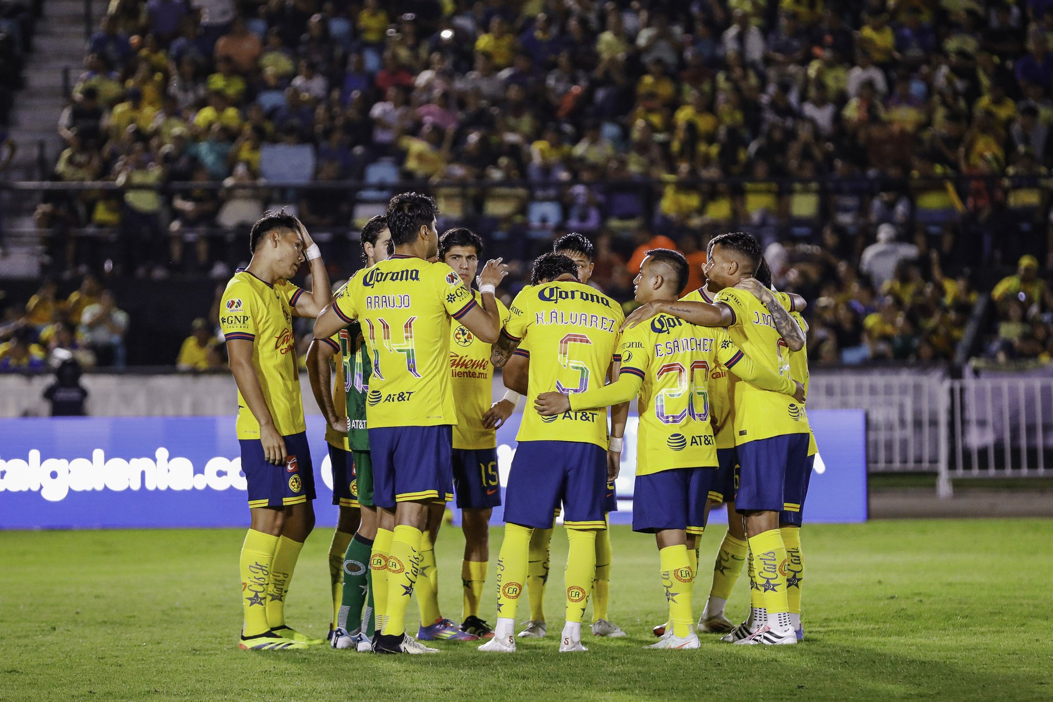 Las águilas arrancaron con empate en su pretemporada