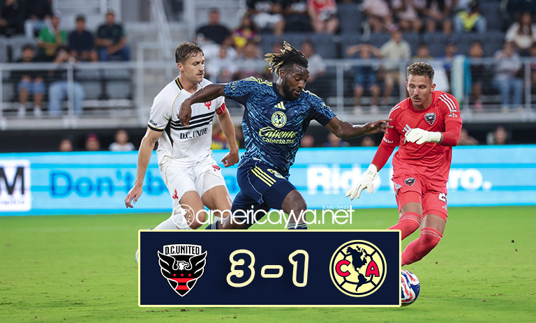 América cae en amistoso ante DC United
