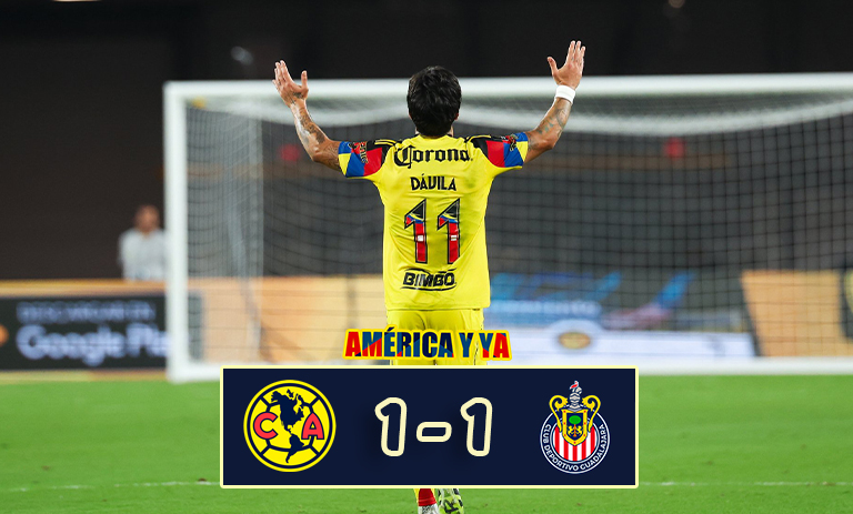 América 1-1 Chivas – Empate en partido amistoso