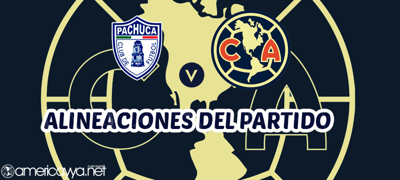Alineaciones de Pachuca vs América – Clausura 2026