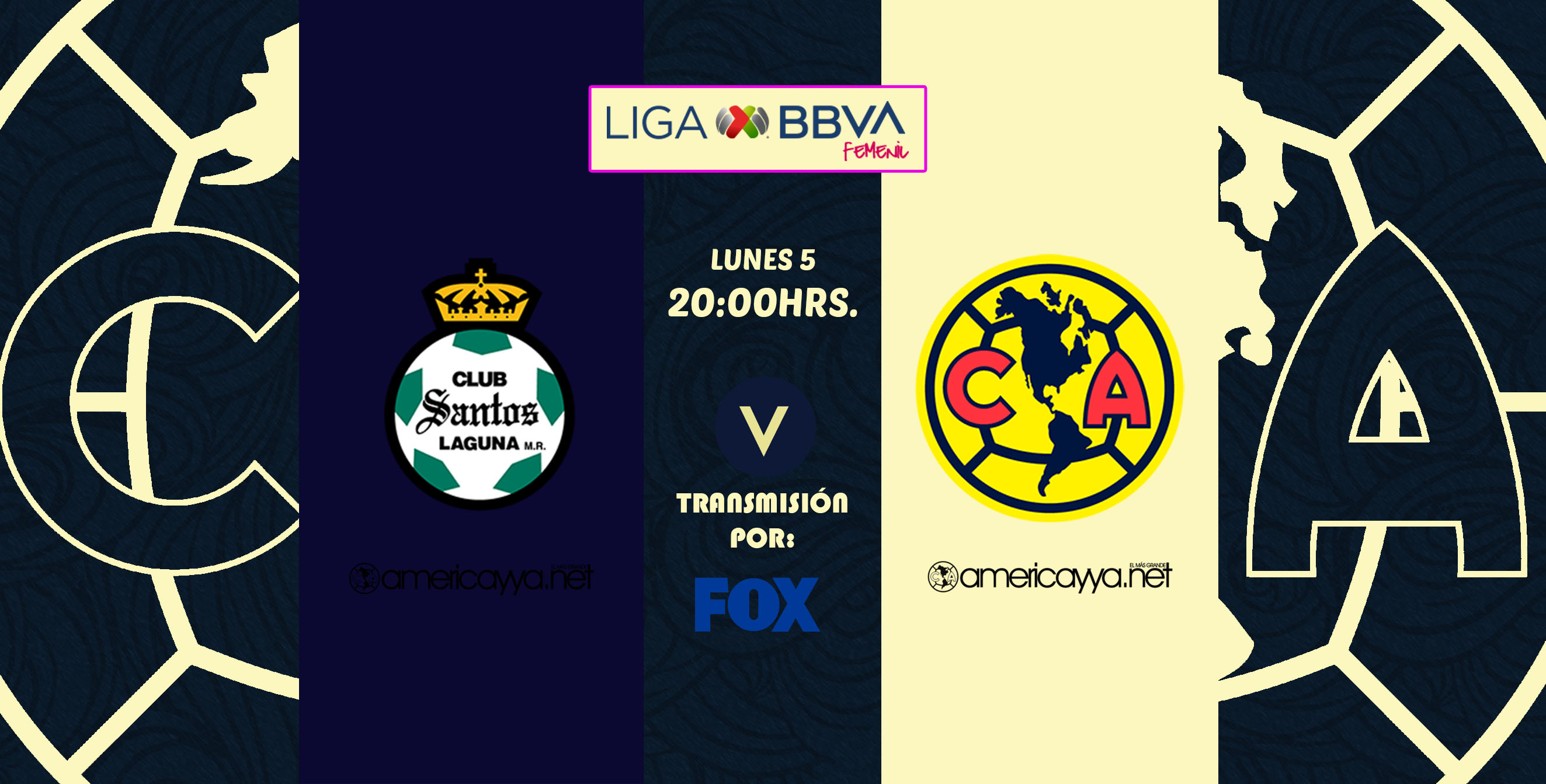 Previo: Santos vs América Femenil – Debutan en el Clausura 2026