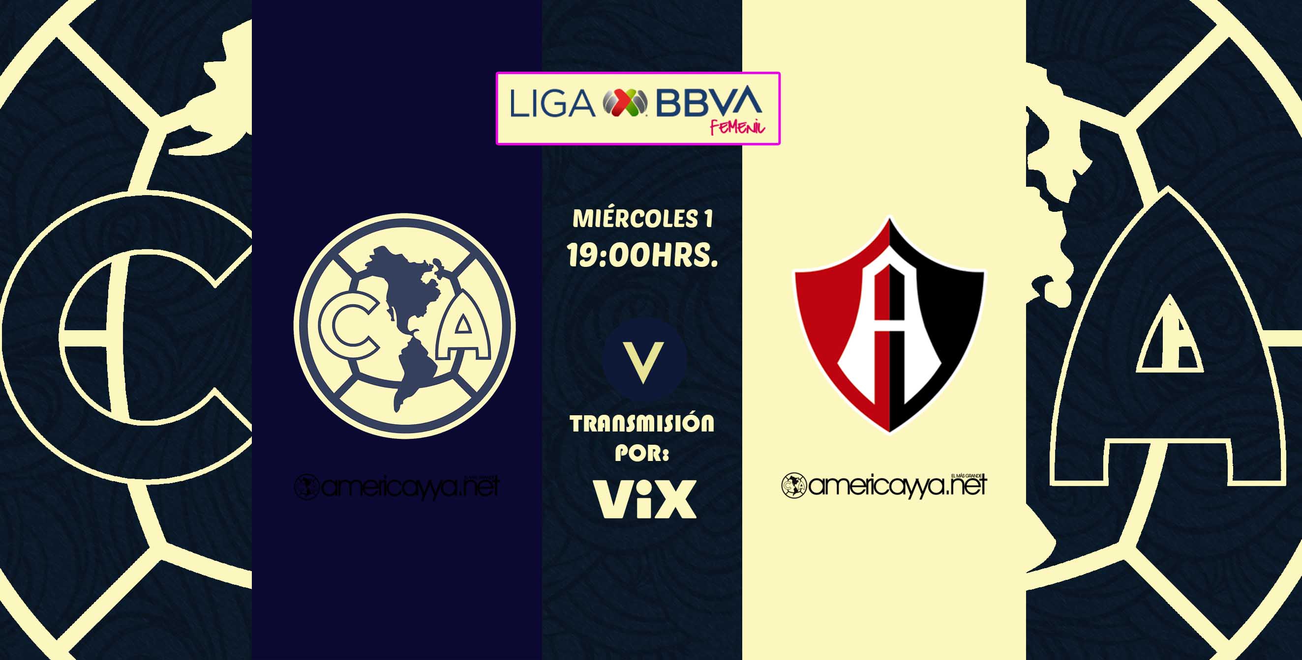 Hoy juega el América Femenil vs Atlas – Clausura 2026