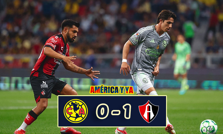 América cae de último minuto ante Atlas