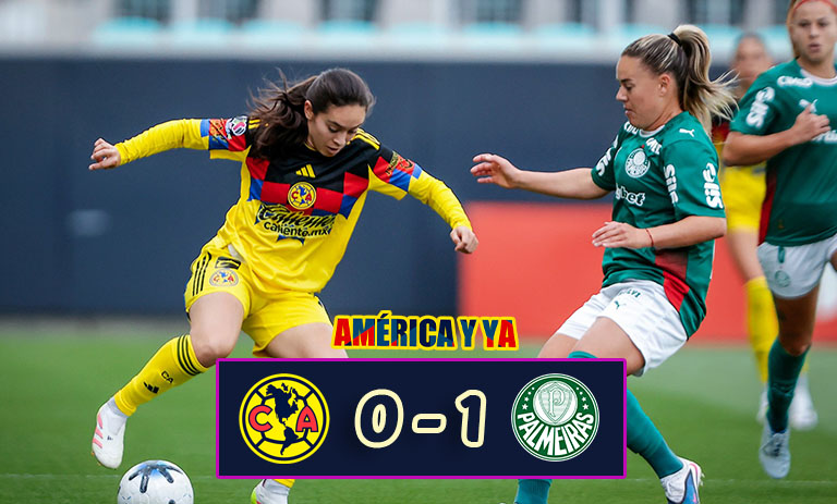 América Femenil 0-1 Palmeiras – Las águilas caen en semifinales de Rising Cup