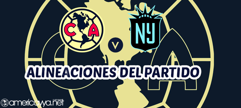 Alineaciones del América Femenil vs Gotham – Concacaf W