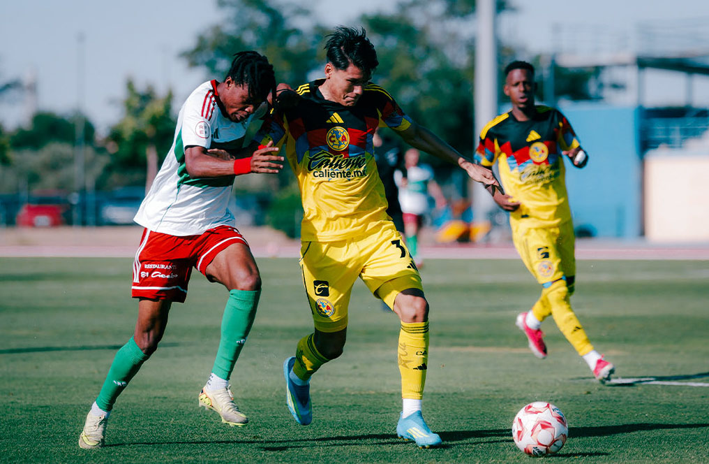 América comenzó la pretemporada con victoria ante club de España