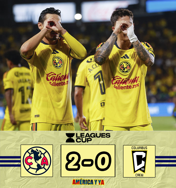 Club América 2-0 Columbus Crew – Las águilas avanzan a semifinales