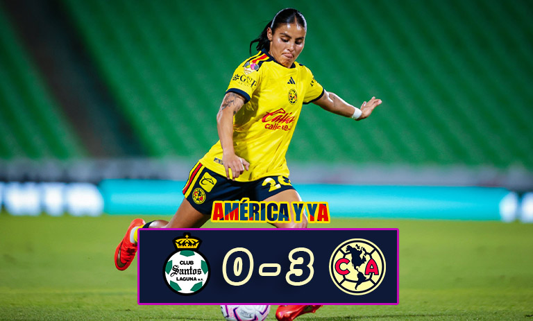 Santos 0-3 América Femenil – Las águilas comienzan el torneo con el pie derecho